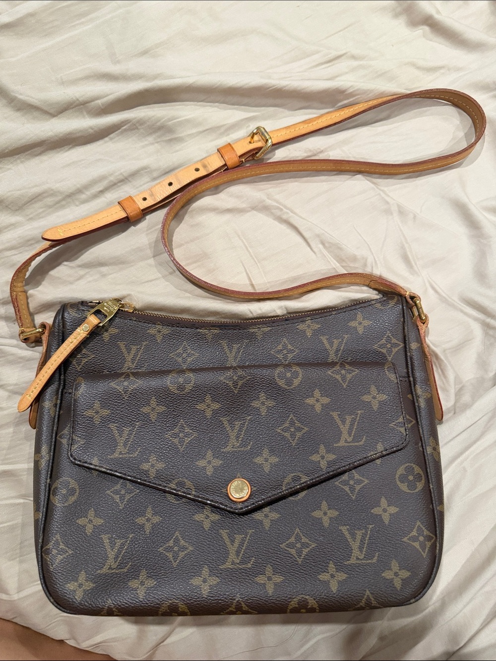 🤎Louis Vuitton crossbody bag LV Monogram bum bag zip messenger bag travel bag - Picture 4 of 17